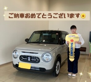 ラパンご納車しました！